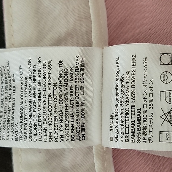 H&M Divided Men's Dusty Rose/pink Shorts,  size 36 - Picture 5 of 9